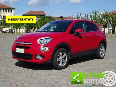 Begagnad Fiat 500X Lounge 120 HK (88 kW) 2017 Röd SUV
