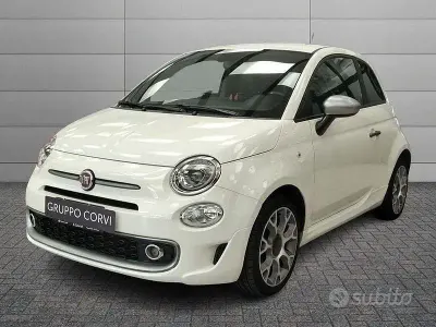Usata Fiat 500 Sport 69 CV (50 kW) 2019 Bianco Berlina