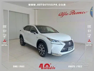 Usata Lexus NX300h Sport Line 197 CV (144 kW) 2016 Bianco SUV
