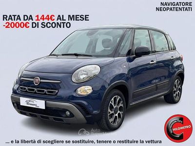 Usata Fiat 500 Cross 95 CV (69 kW) 2021 Blu Berlina