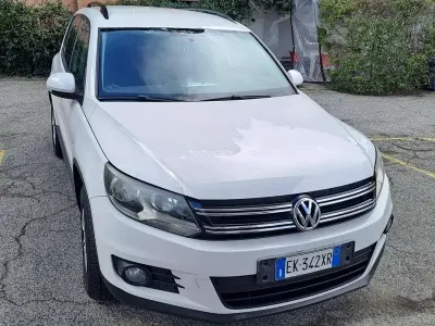 Usata VW Tiguan Trendline 110 CV (80 kW) 2012 Bianco SUV