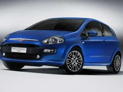 Usata Fiat Punto Evo 69 CV (50 kW) 2011 Blu/azzurro Utilitaria