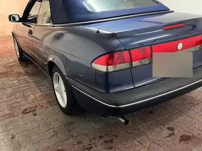 Usata Saab 900 Cabriolet 1996 Blu Cabrio