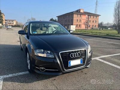 Usata Audi A3 Attraction 105 CV (77 kW) 2010 Nero Utilitaria