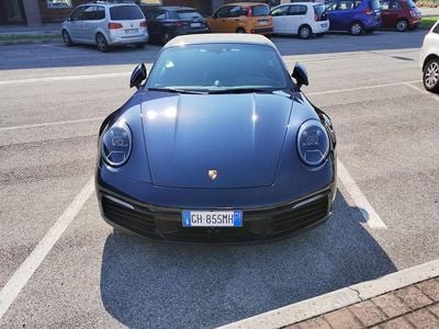 Usata Porsche 992 2020 Blu Cabrio