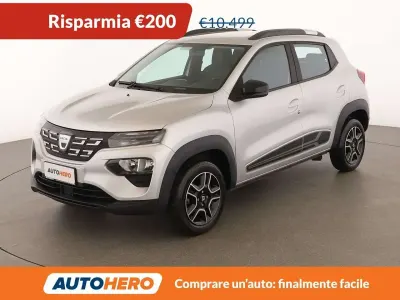 Usata Dacia Spring Comfort 33 kW (45 CV) 2022 Grigio Utilitaria