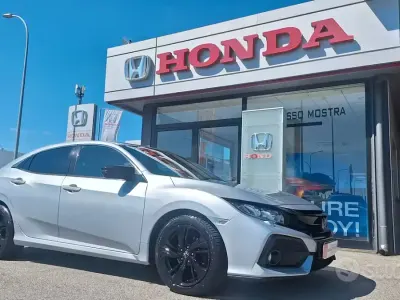 Usata Honda Civic Elegance 120 CV (88 kW) 2018 Grigio Berlina