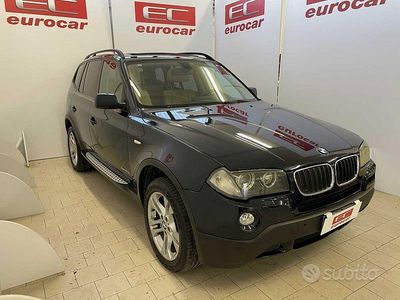 Usata BMW X3 177 CV (130 kW) 2009 Blu SUV