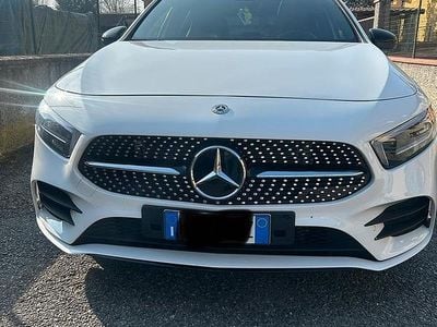 Usata Mercedes A250 Premium 224 CV (164 kW) 2018 Bianco Berlina