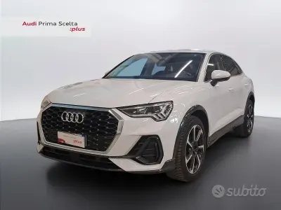 Usata Audi Q3 Sportback Business Plus 150 CV (110 kW) 2024 Bianco ghiacciaio metallizzato SUV