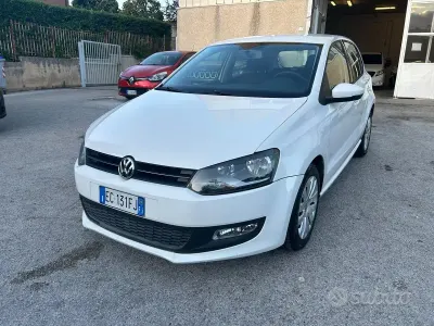 Usata VW Polo Highline 90 CV (66 kW) 2010 Bianco Utilitaria