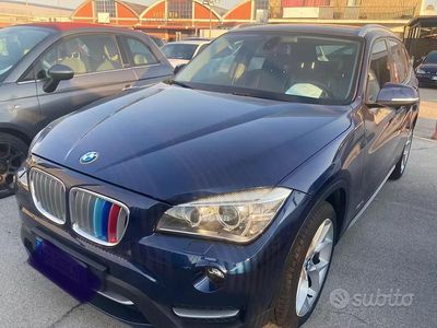 Usata BMW X1 143 CV (105 kW) 2013 Blu SUV