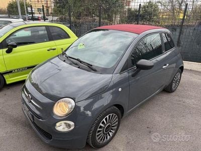 Usata Fiat 500C Connect 69 CV (50 kW) 2022 Grigio scuro metallizzato Cabrio