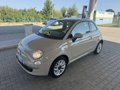 Usata Fiat 500 Lounge 69 CV (50 kW) 2015 Beige Berlina