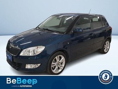 Usata Skoda Fabia Sport 105 CV (77 kW) 2012 Blu metallizzato Berlina