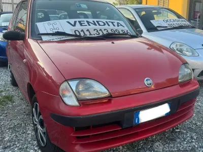 Usata Fiat 600 54 CV (39 kW) 2008 Rosso Utilitaria