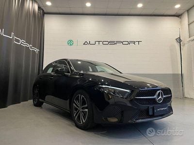 Usata Mercedes A180 Advanced Plus 116 CV (85 kW) 2023 Nero Berlina