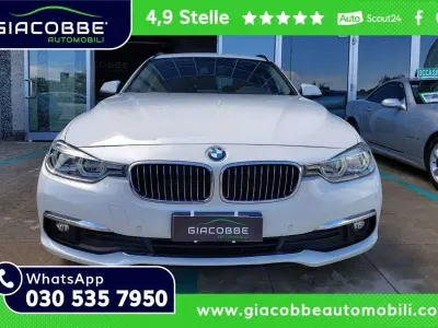 Usata BMW 316 Luxury Line 116 CV (85 kW) 2019 Bianco Station wagon