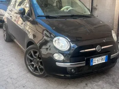 Usata Fiat 500 Lounge 95 CV (69 kW) 2011 Nero Berlina