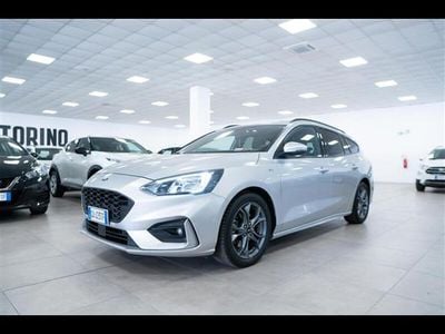 Usata Ford Focus ST-Line 120 CV (88 kW) 2020 Grigio Station wagon