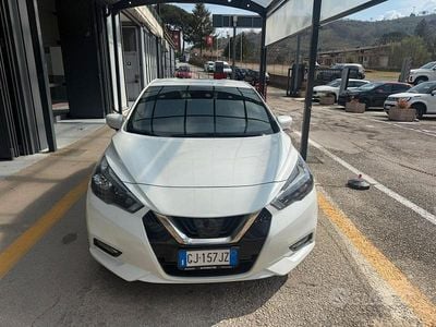 Usata Nissan Micra Acenta 92 CV (67 kW) 2022 Bianco Utilitaria
