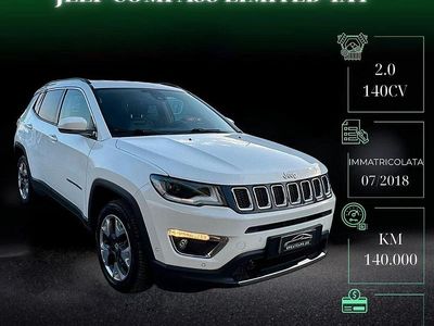 Usata Jeep Compass Limited 140 CV (102 kW) 2018 Bianco SUV