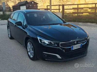 Usata Peugeot 508 Business-Line 115 CV (84 kW) 2015 Nero Station wagon