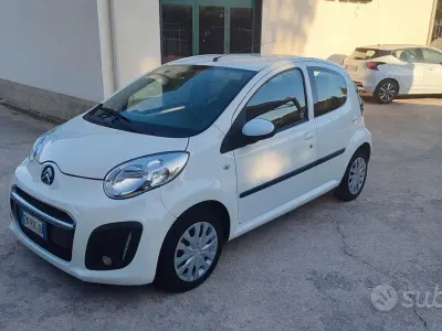 Usata Citroën C1 69 CV (50 kW) 2014 Bianco Utilitaria