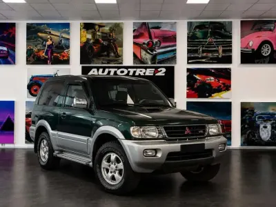 Usata Mitsubishi Pajero Top 125 CV (91 kW) 1999 Verde SUV