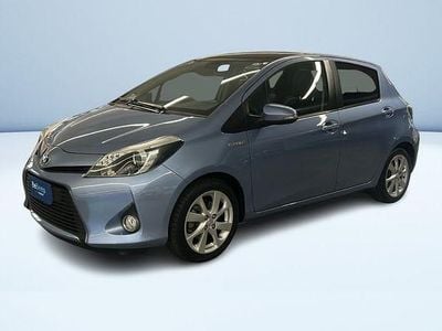 Usata Toyota Yaris Hybrid Style 75 CV (55 kW) 2012 Blu Berlina