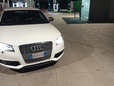 Usata Audi A3 S-Line 170 CV (125 kW) 2010 Bianco Utilitaria