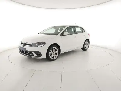 Begagnad VW Polo Style 95 HK (69 kW) 2023 Vit Halvkombi