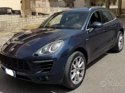 Usata Porsche Macan S 250 CV (183 kW) 2014 Blu SUV