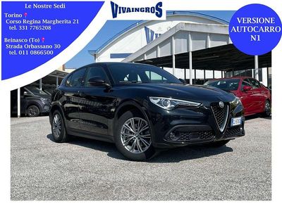 Usata Alfa Romeo Stelvio Business 160 CV (117 kW) 2022 Nero SUV