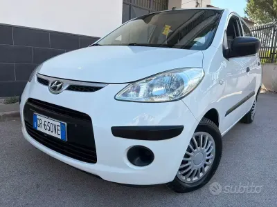Usata Hyundai i10 65 CV (47 kW) 2010 Bianco Utilitaria