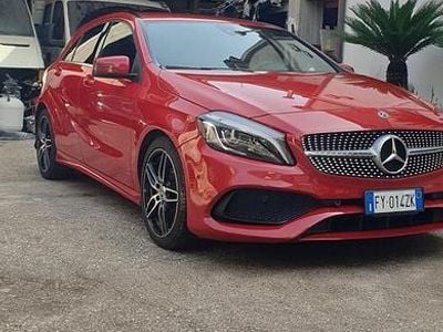 Usata Mercedes A180 AMG 109 CV (80 kW) 2019 Rosso Coupé