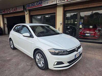 Usata VW Polo Comfortline 95 CV (69 kW) 2019 Bianco Utilitaria