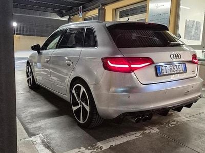 Usata Audi A3 S-Line 184 CV (135 kW) 2013 Grigio Berlina