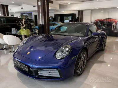 Usata Porsche 992 449 CV (330 kW) 2020 Bluazzurro Coupé