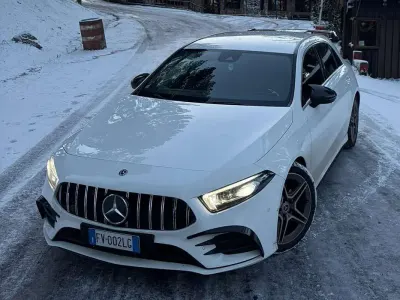 Usata Mercedes A180 Premium 116 CV (85 kW) 2019 Bianco Berlina