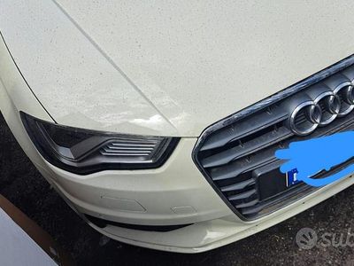 Usata Audi A3 Ambiente 110 CV (80 kW) 2015 Bianco Berlina
