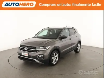 Usata VW T-Cross Advance 116 CV (85 kW) 2019 Grigio SUV