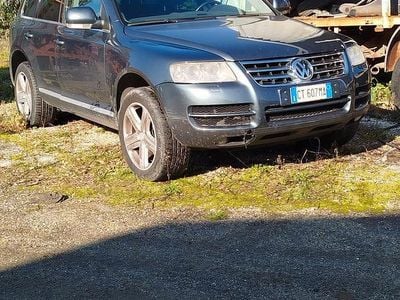 Usata VW Touareg R 174 CV (127 kW) 2007 Blu SUV
