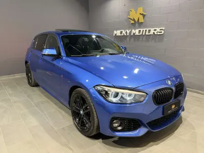 Usata BMW 120 M Sport 190 CV (139 kW) 2017 Blu/azzurro Utilitaria