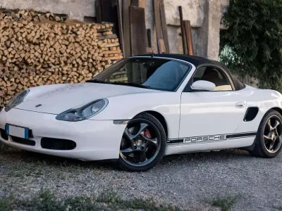 Usata Porsche Boxster 252 CV (185 kW) 2000 Bianco Cabrio