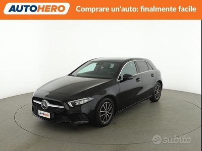 Usata Mercedes A180 136 CV (100 kW) 2018 Nero Berlina