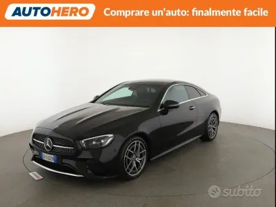 Usata Mercedes E220 194 CV (142 kW) 2022 Nero Coupé