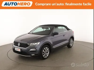 Usata VW T-Roc Cabriolet 150 CV (110 kW) 2021 Grigio Cabrio