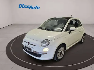 Usata Fiat 500 Lounge 69 CV (50 kW) 2013 Bianco Utilitaria