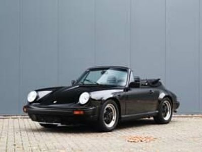 Usata Porsche 911SC 204 CV (150 kW) 1983 Nero Cabrio